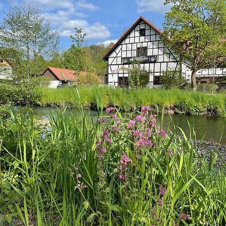 Landhotel Der Distelhof Mit Scheunencafe Dillstadt Esterno foto